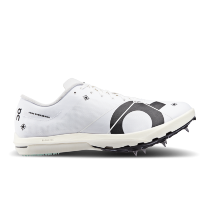 On Cloud Undyed White Spike 10000m Golf Shoes