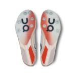On Cloud White Flame Spike Amplius Golf Shoes