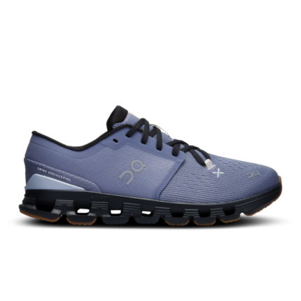 On Cloud X 4 Feather Black Shoes