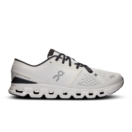 On Cloud X 4 Ivory Black Shoes